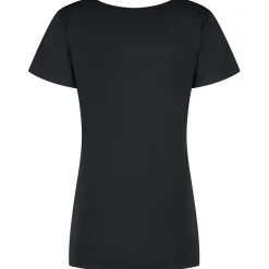 Prénatal zwangerschapspyjama T-shirt korte mouwen effen zwart