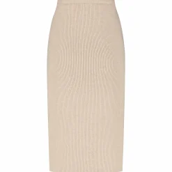 Prénatal zwangerschapsrok knielengte  beige