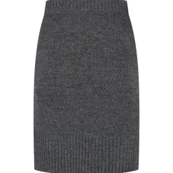 Prénatal zwangerschapsrok kort effen grijs