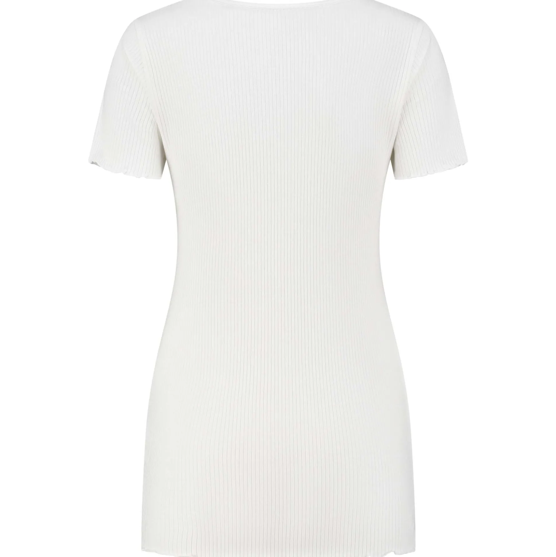 Prénatal zwangerschapsshirt korte mouwen effen beige