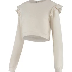 Prénatal zwangerschapssweater lange mouwen effen beige