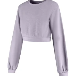 Prénatal zwangerschapssweater lange mouwen effen paars