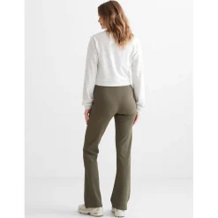 Prénatal zwangerschapstop lange mouwen effen grijs