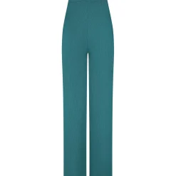 Prénatal zwangerschapstop & broek turquoise