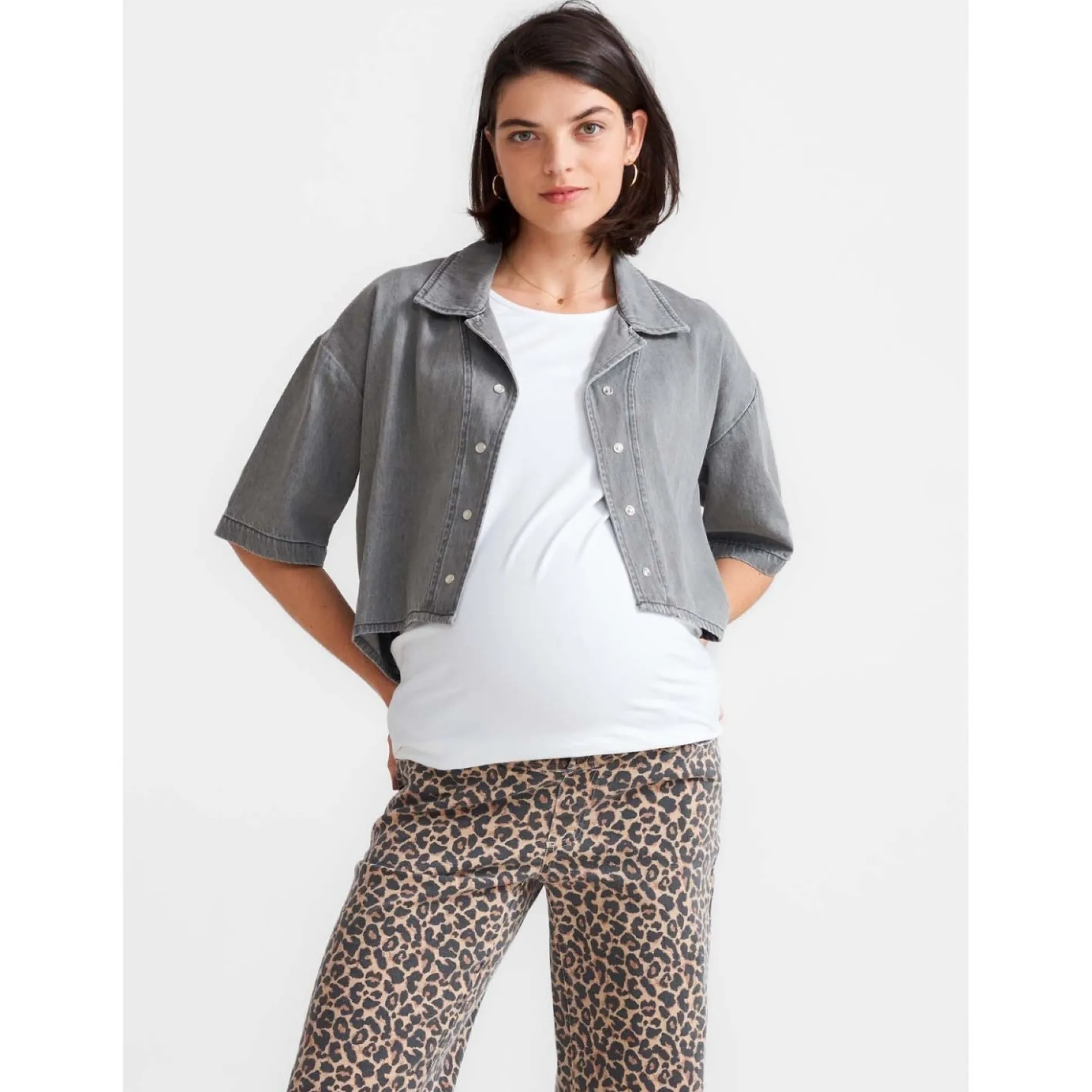 Prénatal zwangerschapstop, shirt & broek