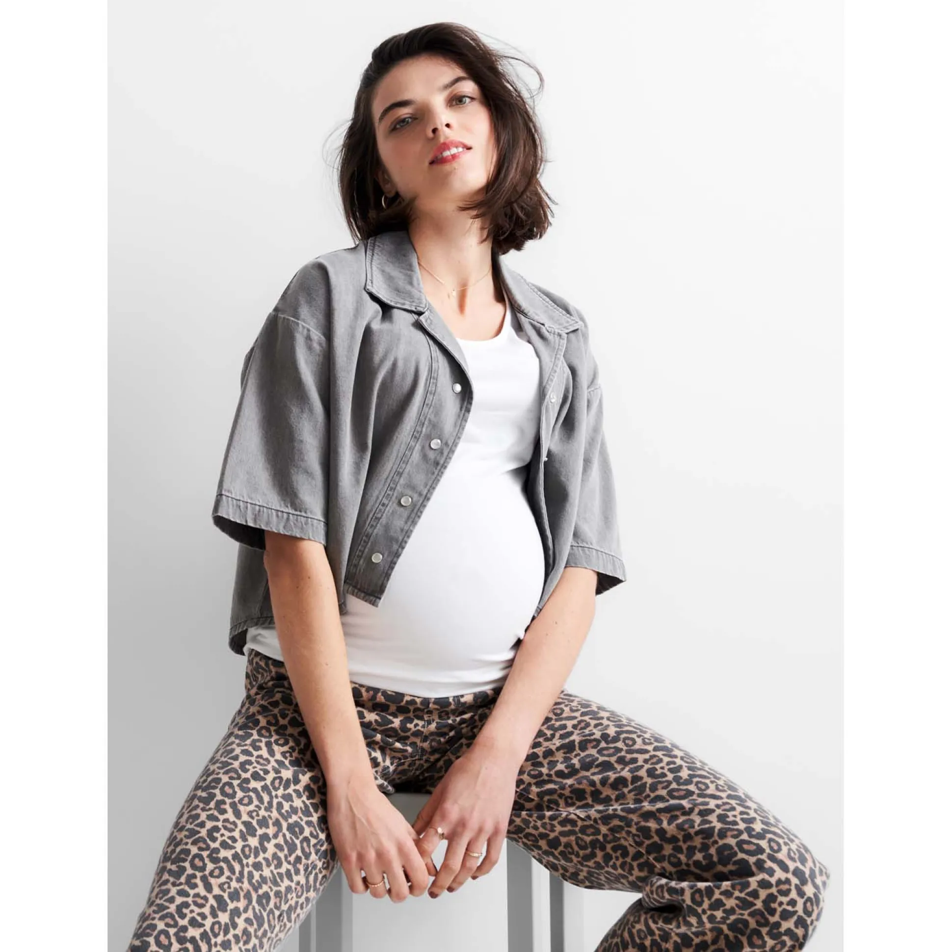 Prénatal zwangerschapstop, shirt & broek