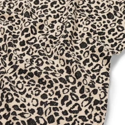 Prénatal zwangerschapstop korte mouwen all over print zwart