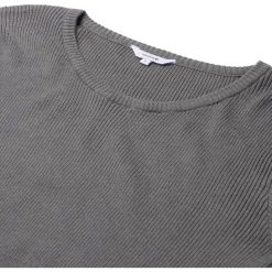 Prénatal zwangerschapstrui lange mouwen effen grijs