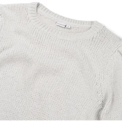 Prénatal zwangerschapstrui driekwart mouwen effen wit