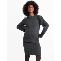 Prénatal zwangerschapstrui & rok grijs