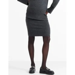 Prénatal zwangerschapstrui & rok grijs