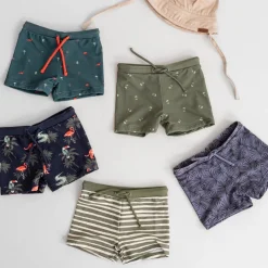 Prénatal zwemboxer dieren  all over print blauw