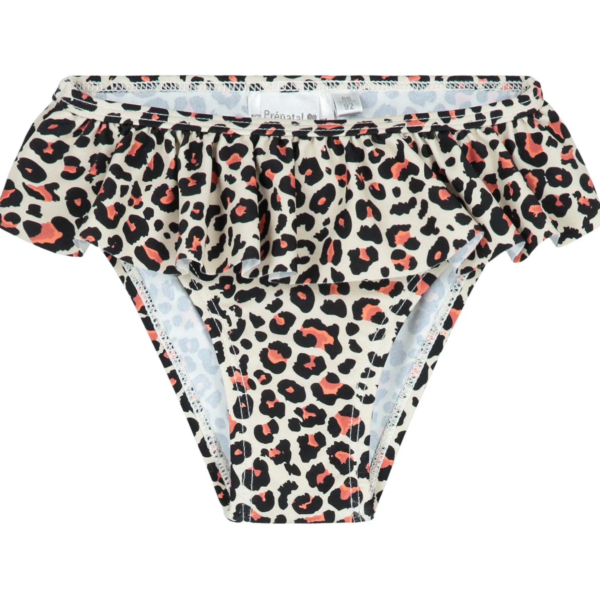 Prénatal zwembroek animal all over print beige