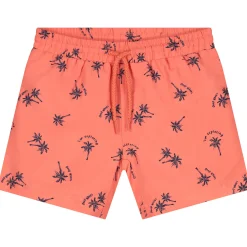 Prénatal zwemshort palmbomen all over print oranje