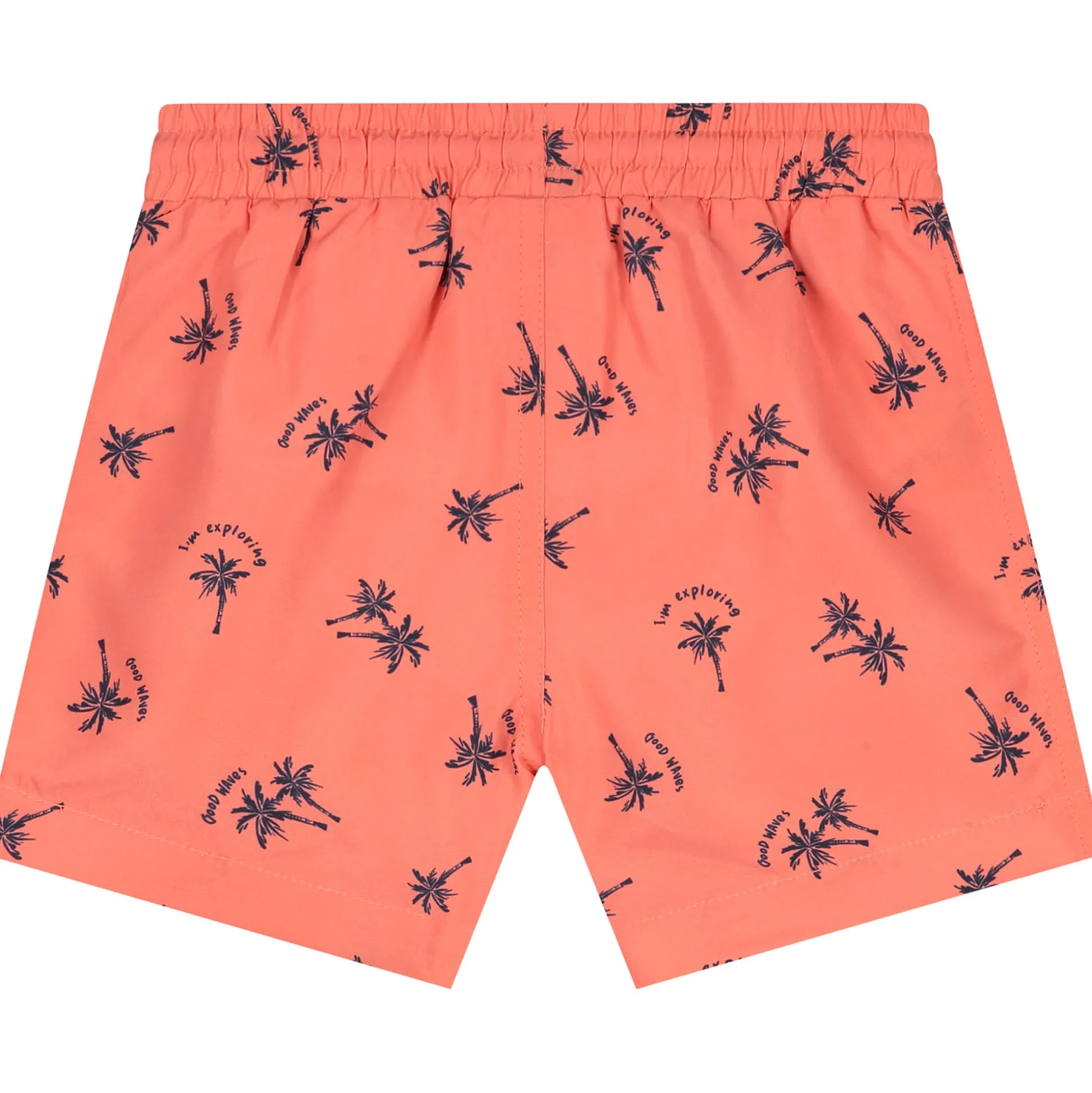 Prénatal zwemshort palmbomen all over print oranje