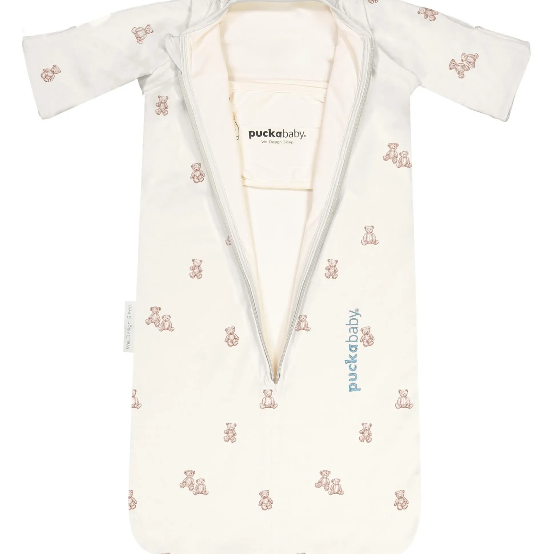 Puckababy newborn slaapzak Teddy Bears