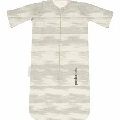 Puckababy newborn slaapzak Green Stripes