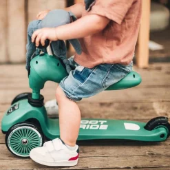 Scoot and Ride Highwaykick 1 loopfiets en step Forestgreen