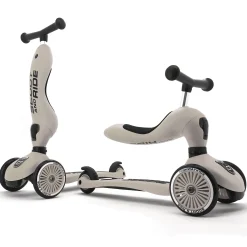 Scoot and Ride Highwaykick 1 loopfiets en step Light Sand Brown
