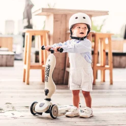 Scoot and Ride Highwaykick 1 loopfiets en step Light Sand Brown