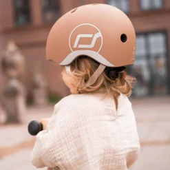 Scoot and Ride kinderhelm XS Mocca
