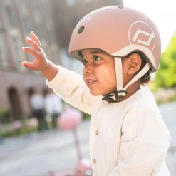 Scoot and Ride kinderhelm XS Mocca