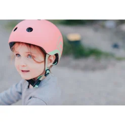 Scoot and Ride kinderhelm XS Light Rosered