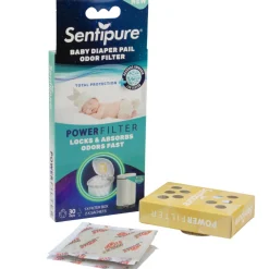 Sentipure Luieremmer geurfilter 1 pack wit