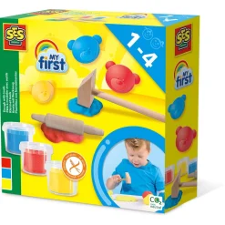 SES My First klei met tools 3x 90 gram Multi