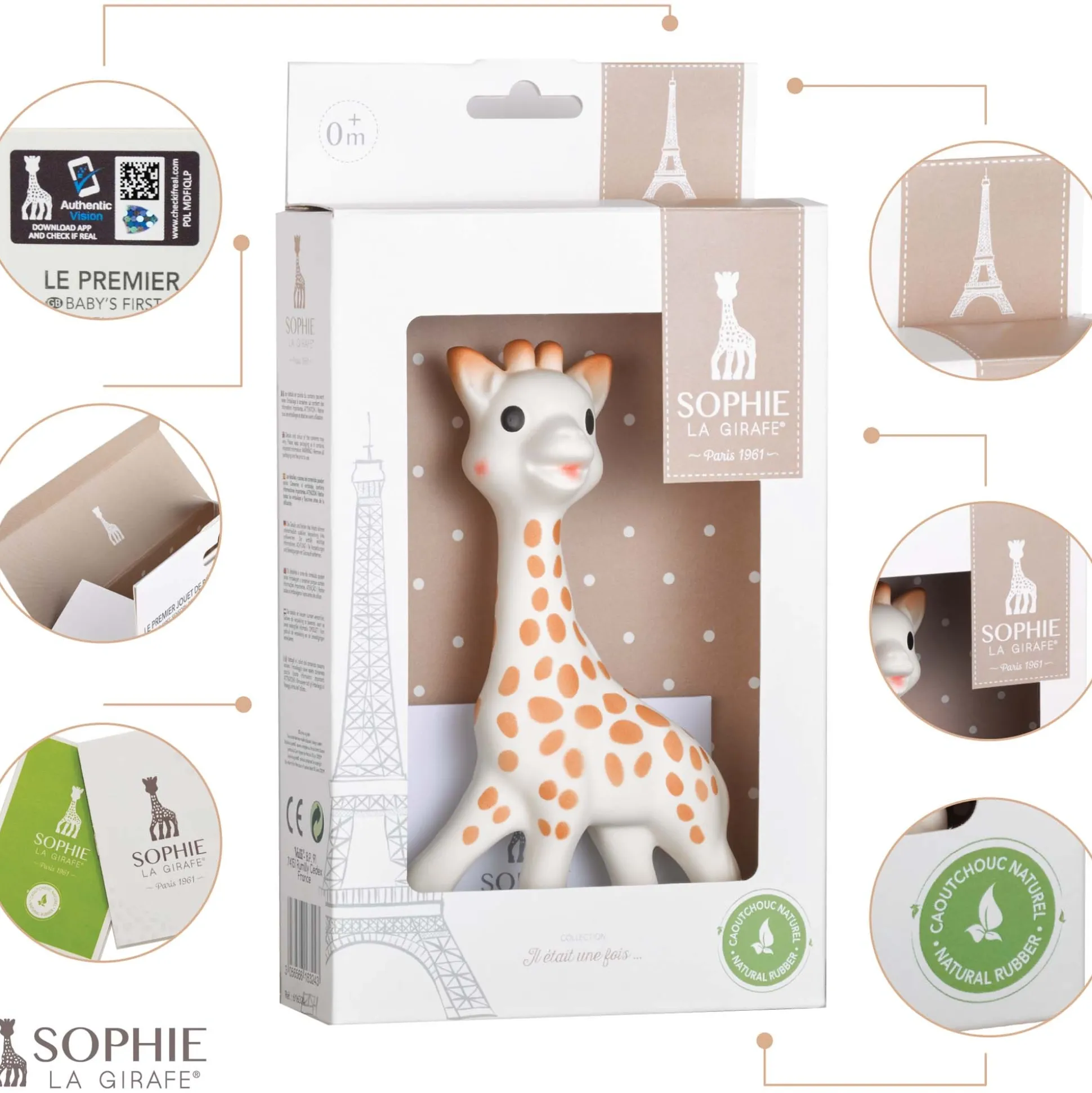 Sophie de Giraf babyspeeltje Multi