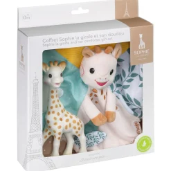 Sophie de giraf giftset met knuffeldoekje Beigebrown