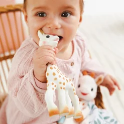 Sophie de giraf giftset met knuffeldoekje Beigebrown
