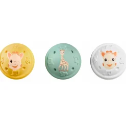 Sophie de giraf set van 3 muzikale speelballen Multi
