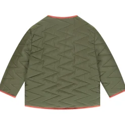 Stains & Stories peuter jas lange mouwen meerkleurig groen