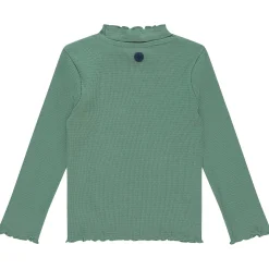 Stains & Stories peuter shirt lange mouwen effen groen