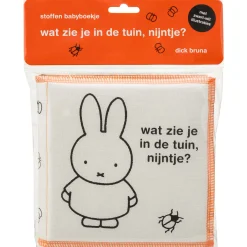 Stoffen babyboekje wat zie je in de tuin, Nijntje? Multi