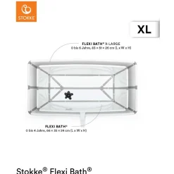 Stokke Flexi Bath XL wit