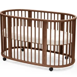 Stokke Sleepi Bed bundel warm bruin met matras & hoeslaken
