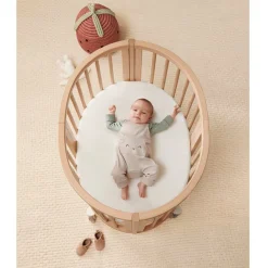 Stokke Sleepi Mini bundel warm bruin met matras & hoeslaken