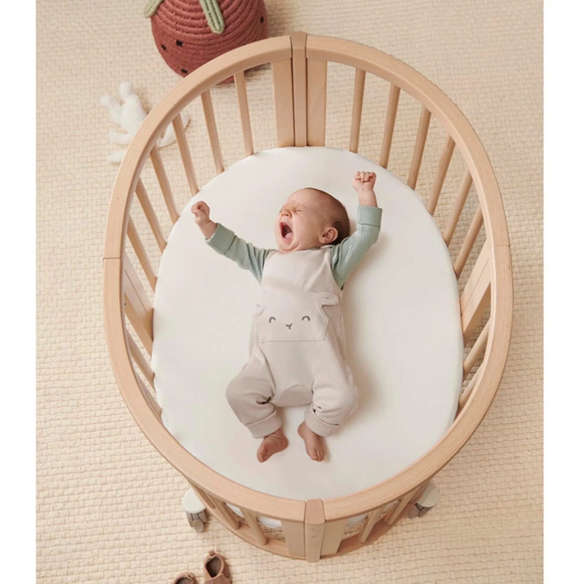 Stokke Sleepi Mini bundel naturel met matras & hoeslaken