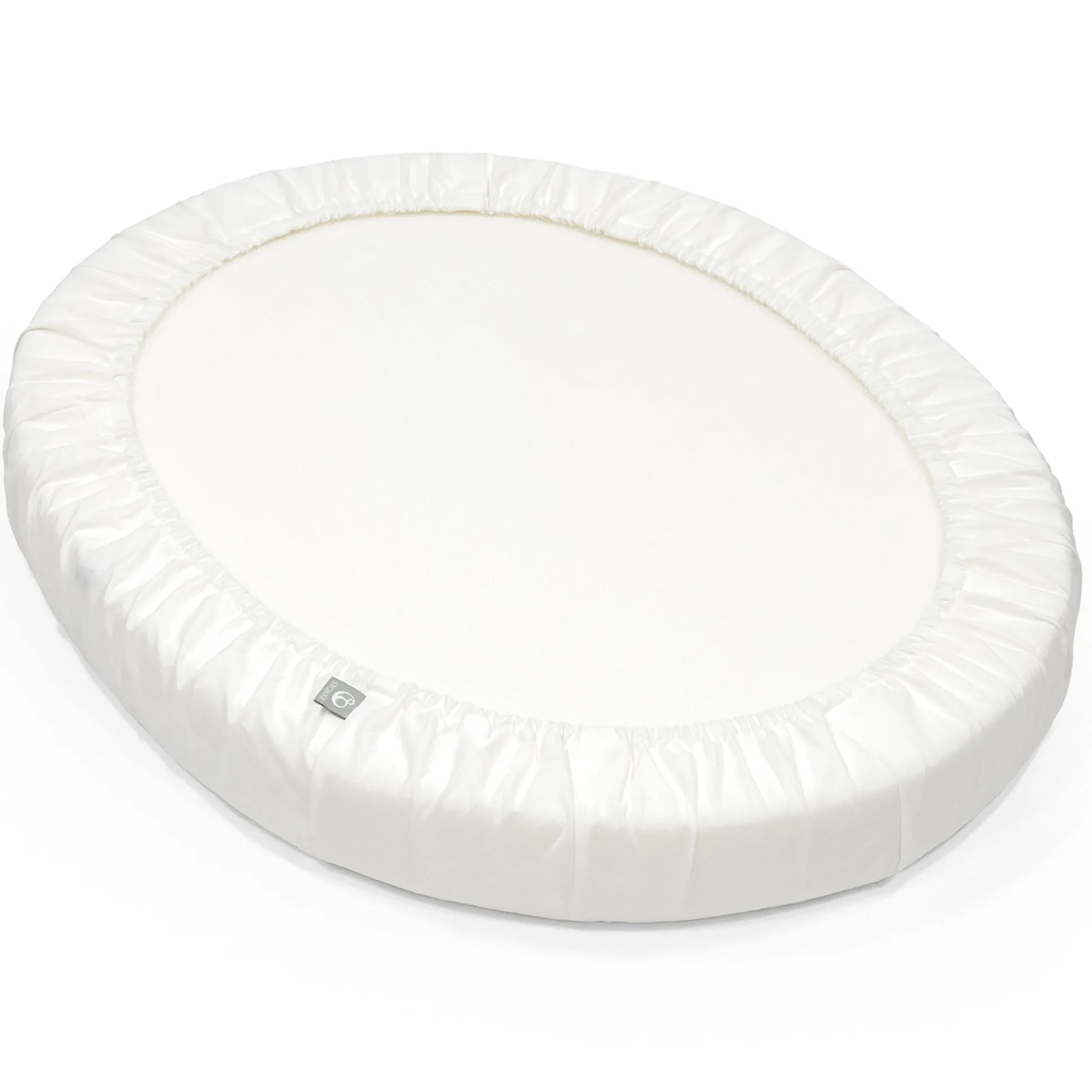 Stokke Sleepi mini hoeslaken wit