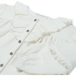 Sweet Petit baby blouse Sas lange mouwen effen wit