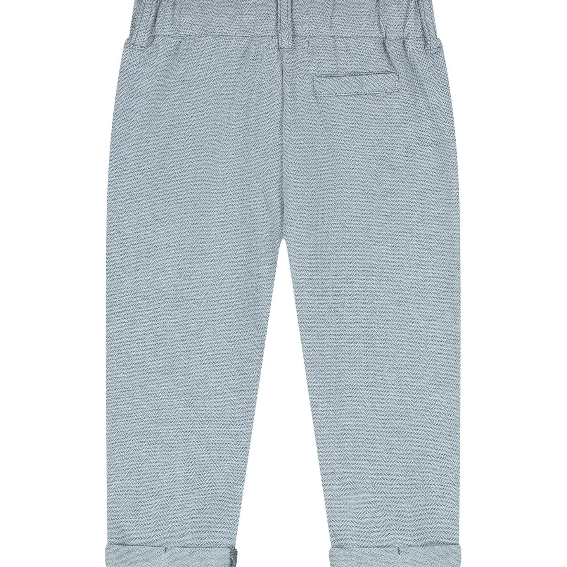 Sweet petit baby broek Benja effen blauw