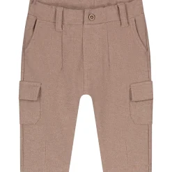 Sweet Petit baby broek lange mouwen effen bruin
