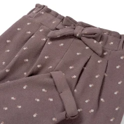 Sweet Petit baby broek Otje  all over print bruin