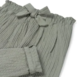 Sweet Petit baby broek Puck  effen groen