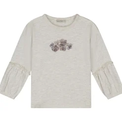 Sweet Petit baby shirt Else lange mouwen printopdruk beige