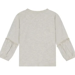 Sweet Petit baby shirt Else lange mouwen printopdruk beige