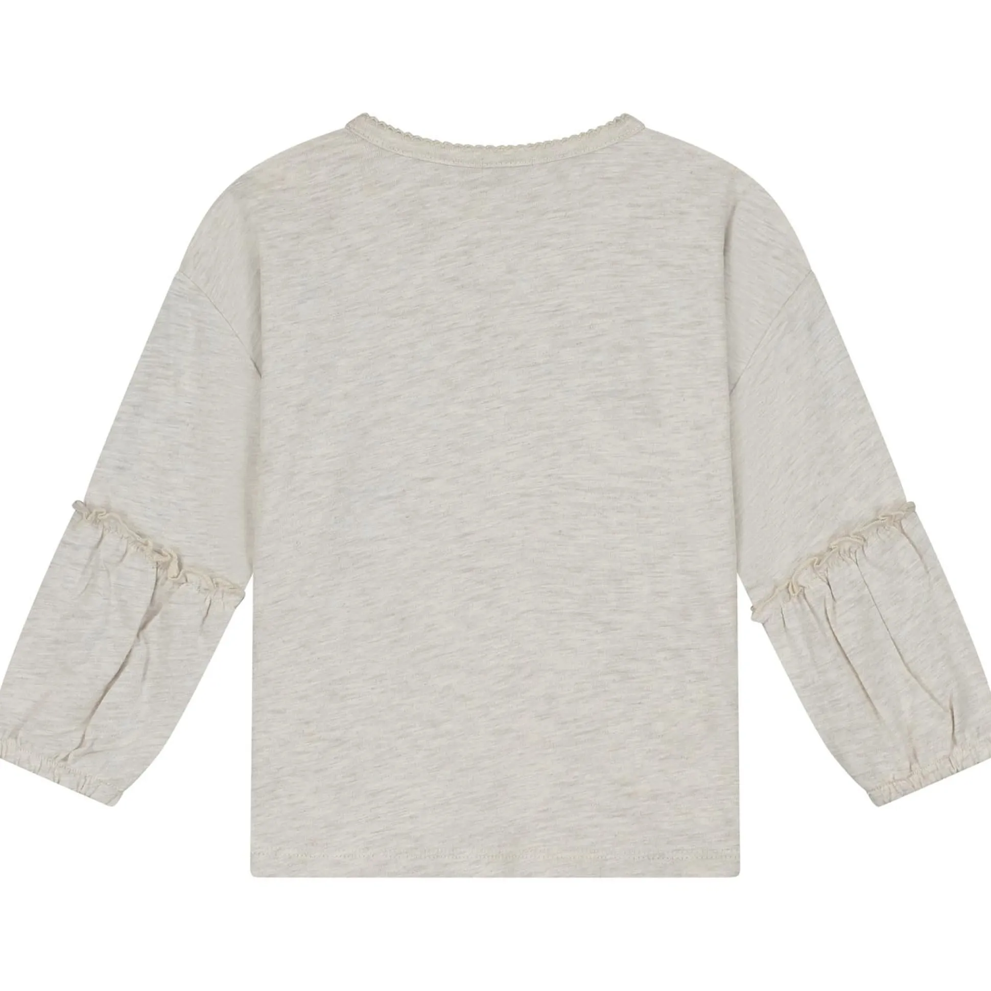 Sweet Petit baby shirt Else lange mouwen printopdruk beige