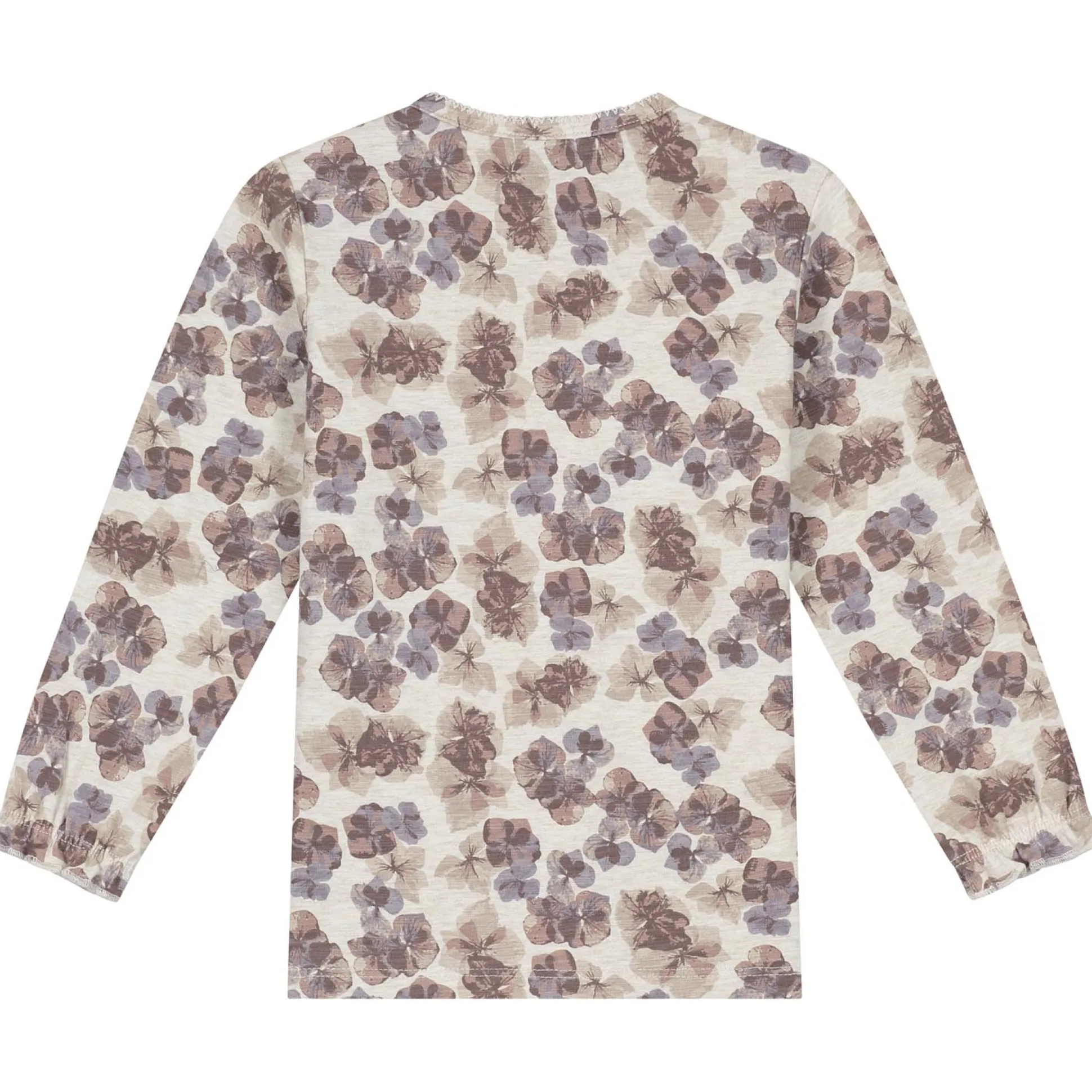 Sweet petit baby shirt Lin lange mouwen bloemen multi